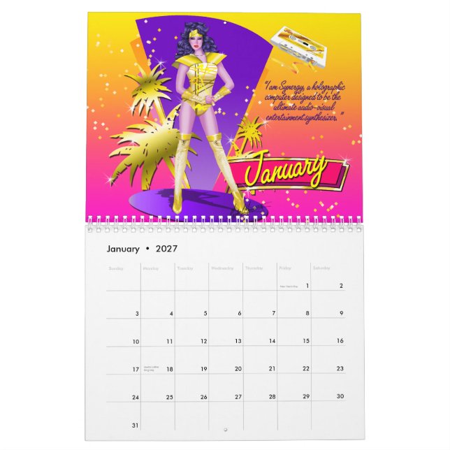 JemCon Official 2011 Calendar (Jan 2027)