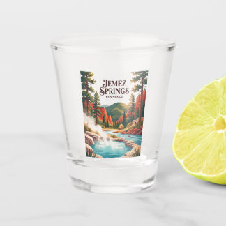 Jemez Springs, New Mexico Shot Glass