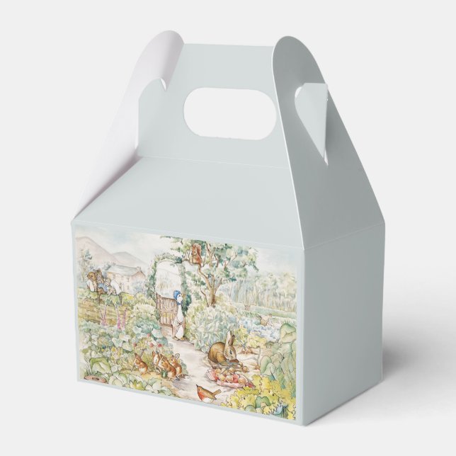 Jemima Puddle Duck in Mr Mc Gregor's Garden Favour Box (Front Side)