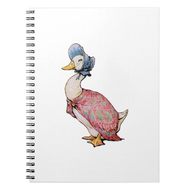 Jemmima-puddleduck-sq Notebook (Front)