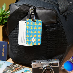 Jen Mosaic Luggage Tag