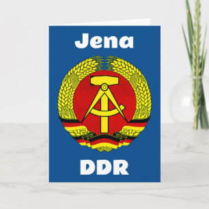 Jena, DDR, Jena, Germany (East German GDR Ossi)  Card