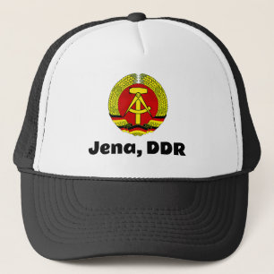 Jena, DDR, Jena, Germany (East German GDR Ossi) Trucker Hat