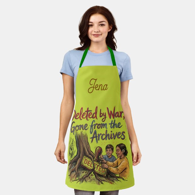 Jena "Deleted by War" Apron (Worn)