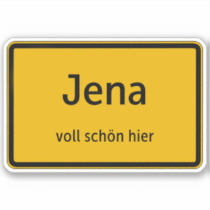 Jena Sticker Sticker Autosticker