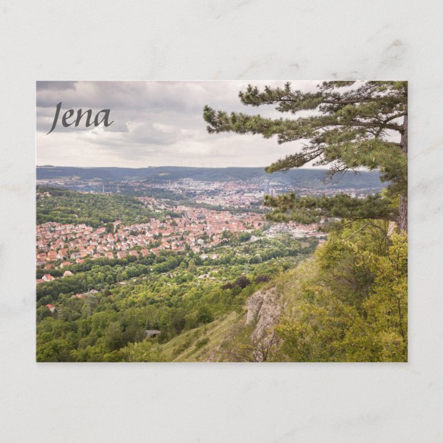 Jena view photo postcard (Front)