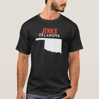 Jenks USA State America Travel Oklahoman T-Shirt