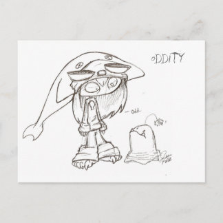 jenn, Oddity Postcard