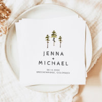 JENNA Pine Tree Mountain In the Woods Wedding