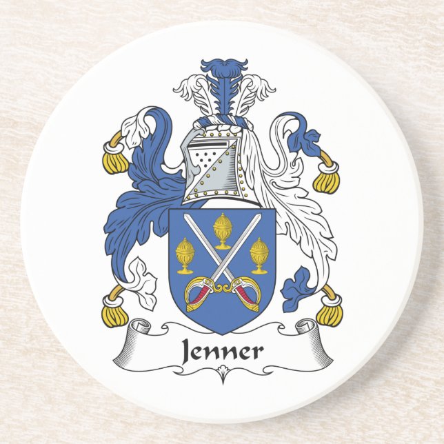 Jenner Family Crest Coaster (Front)
