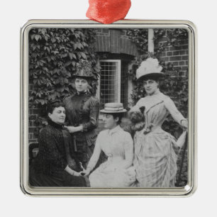 Jennie Jerome, later Lady Randolph Churchill Metal Tree Decoration