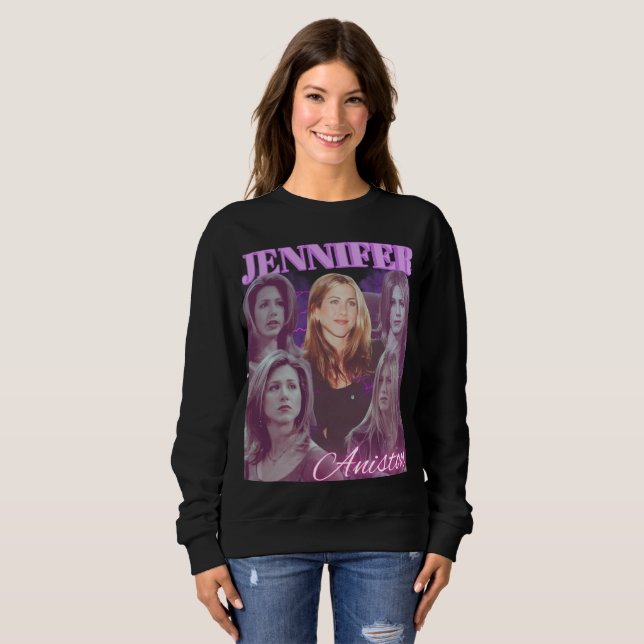 Jennifer Aniston Friends Vintage Bootleg Sweatshirt (Front Full)