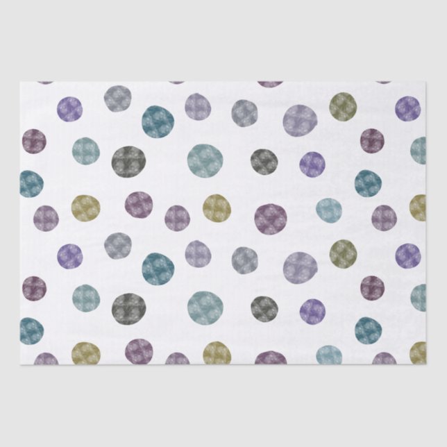 Jennifer Confetti Dots Tissue Paper (Front)