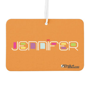 JENNIFER Contempo Glo-colours Air Freshener: Car Air Freshener