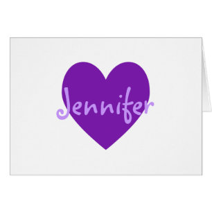 Jennifer in Purple