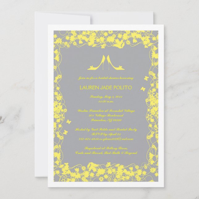 Jennifer Invitations - Script Text (Front)