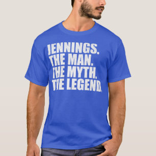 JenningsJennings Family name Jennings last Name Je T-Shirt