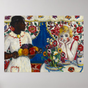 Jenny and Genevieve, 1915 by Florine Stettheimer Poster