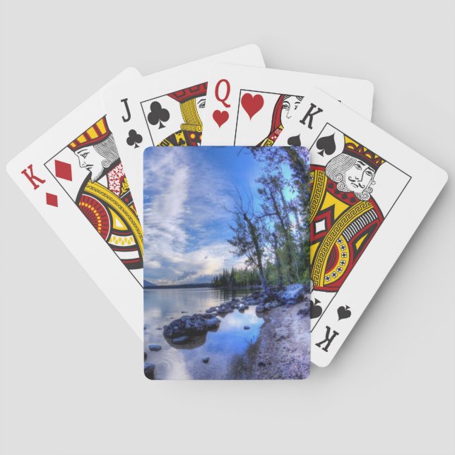 Jenny in Morning Playing Cards (Back)