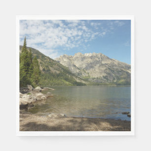 Jenny Lake at Grand Teton National Park Napkin