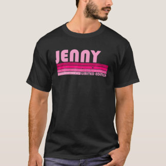 JENNY Name Personalised Retro Vintage 80S 90S Birt T-Shirt