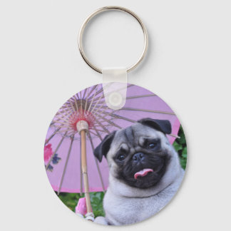 Jenny The Pug - Key Chain