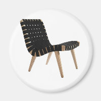 JENS RISOM by Knoll Mid-Century Modern Strap Chair