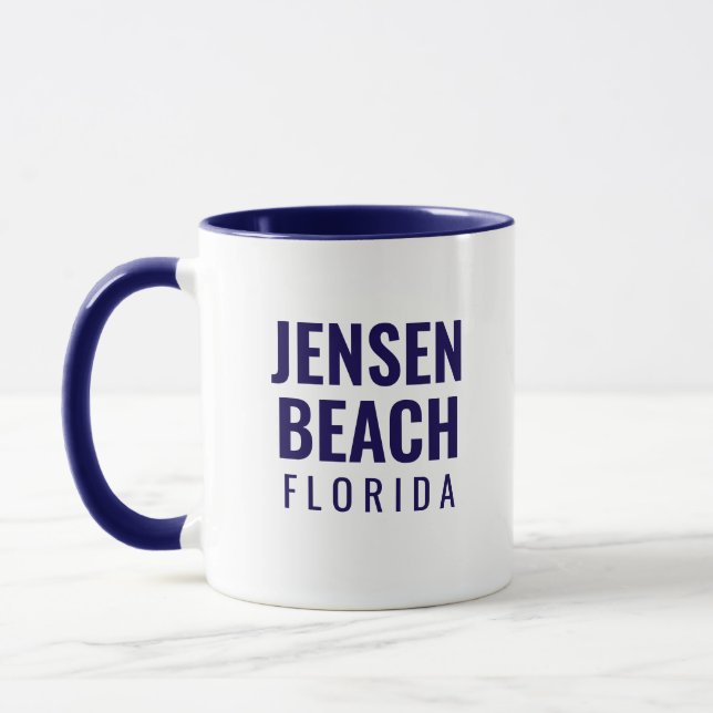 Jensen Beach Florida Coffee Mug (Left)