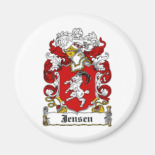 Jensen Family Crest Magnet