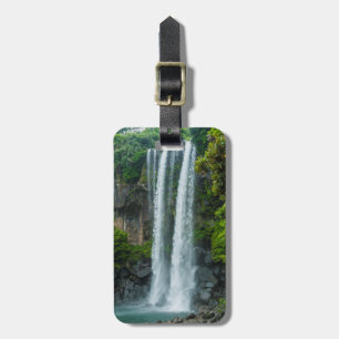 Jeongbang waterfall, South Korea Luggage Tag