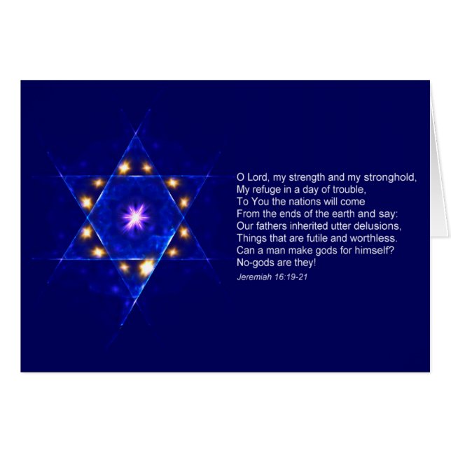 Jeremiah 16 (Front Horizontal)