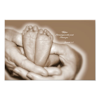 Jeremiah 1:5  Before I formed you in the womb Photo Print