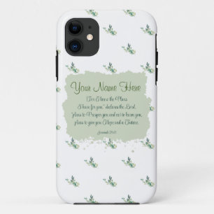 Jeremiah 29:11 Bible Verse Personalise Case-Mate iPhone Case