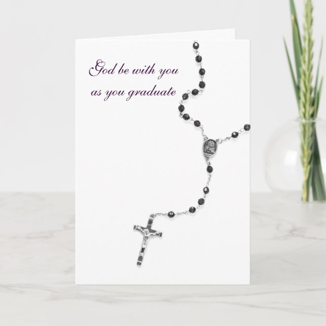 Jeremiah 29:11 Graduation Card (Front)