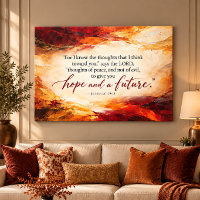Jeremiah 29:11 Hope and a Future Autumn Scripture