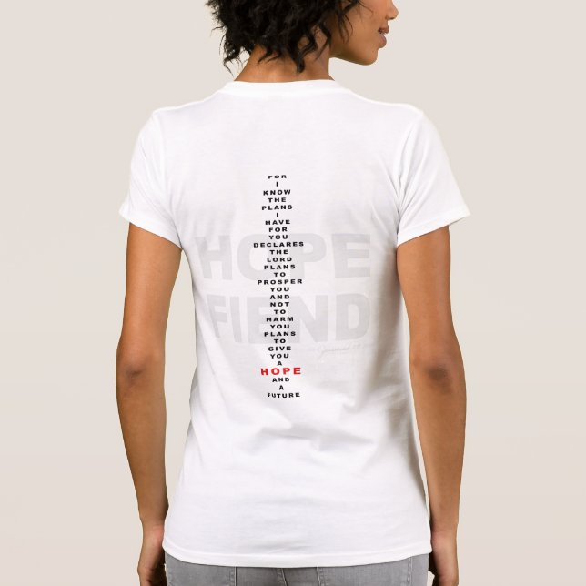 Jeremiah 29:11 HOPE T-Shirt (Back)