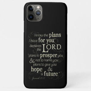 Jeremiah 29:11 I know the plans I have for you... Case-Mate iPhone Case