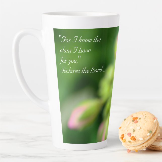 Jeremiah 29:11 Latte Mug (In Situ)