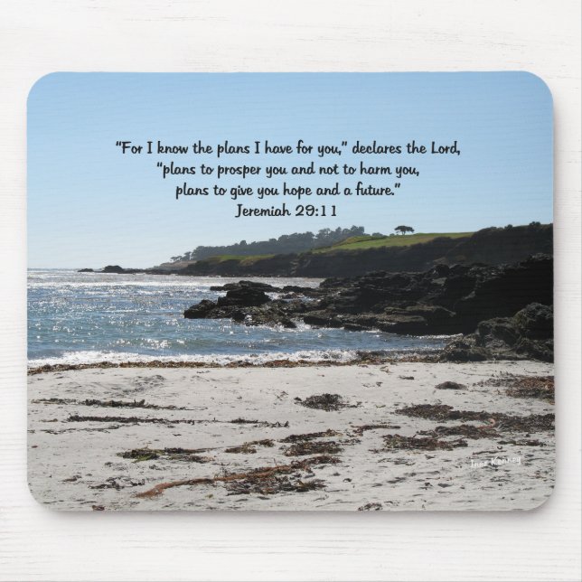 Jeremiah 29:11 mouse pad (Front)