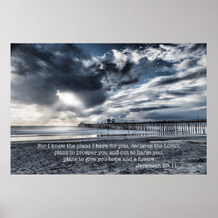 Jeremiah 29:11 poster