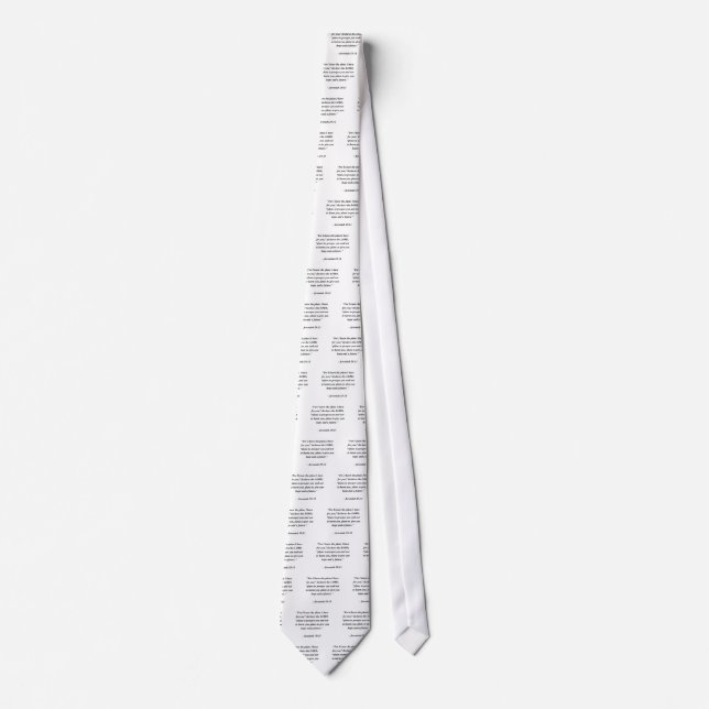 JEREMIAH 29:11 TIE (Front)