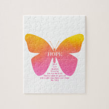 Jeremiah 29 Hope Butterfly Puzzle