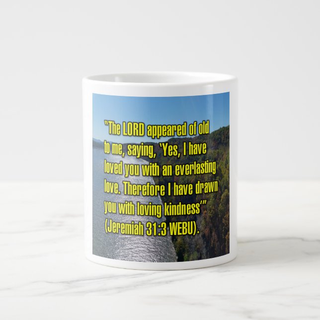 Jeremiah 31:3 WEBU Mug (Front)