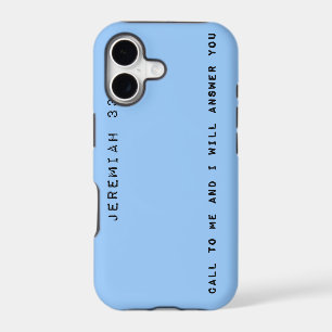 Jeremiah 33:3, Customisable Background Colour