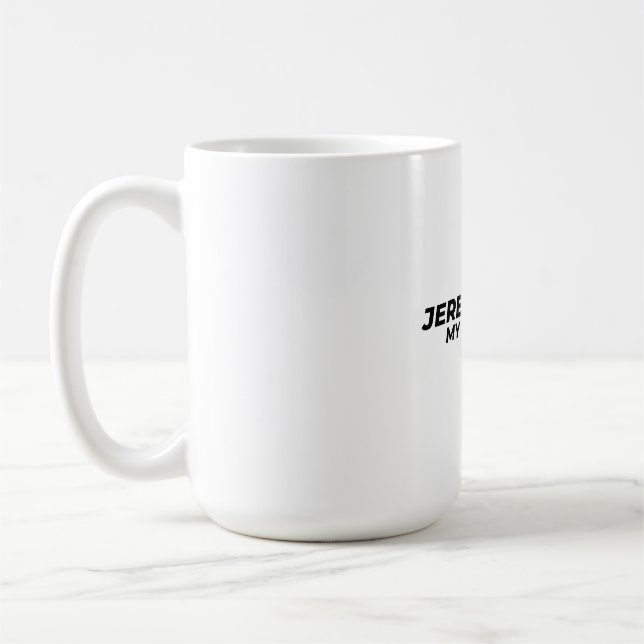 JEREMIAH 33:3 – MY STRENGTH. COFFEE MUG (Left)