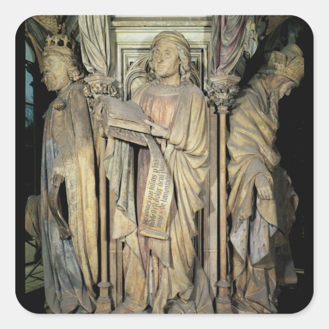 Jeremiah , David  and Zacharias Square Sticker (Front)