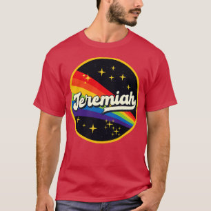 Jeremiah Rainbow In Space Vintage Style T-Shirt