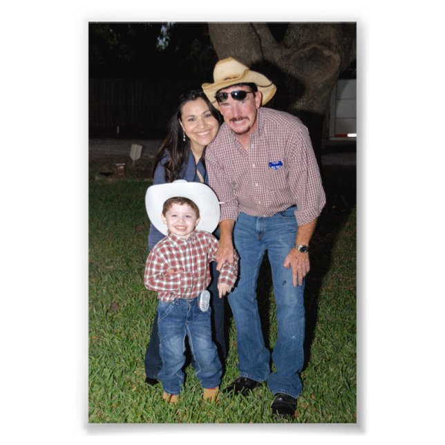 Jeremiah's 3rd Bday Photo Print (Front)