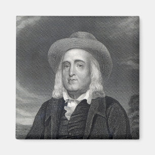 Jeremy Bentham from 'Gallery of Portraits' Magnet