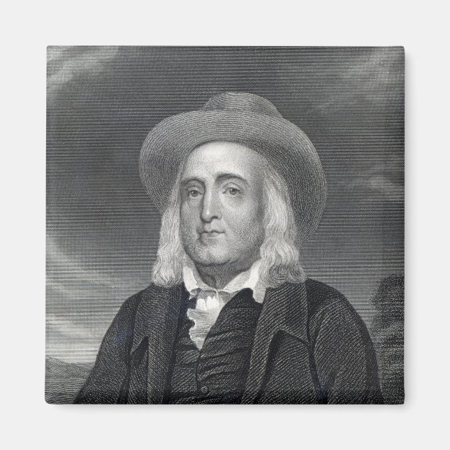 Jeremy Bentham  from 'Gallery of Portraits' Magnet (Front)